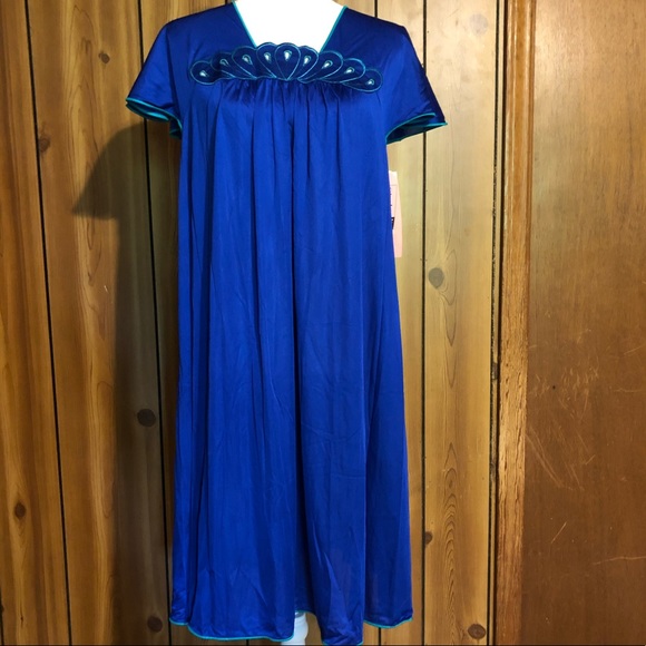 Shadowline Satin Lustre Nightgown - Picture 2 of 6